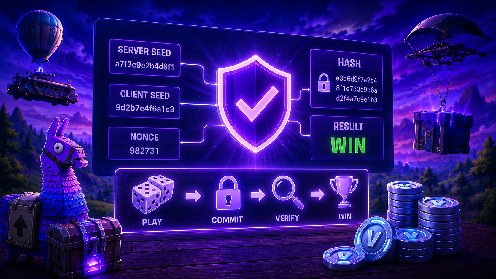 Provably fair games explained