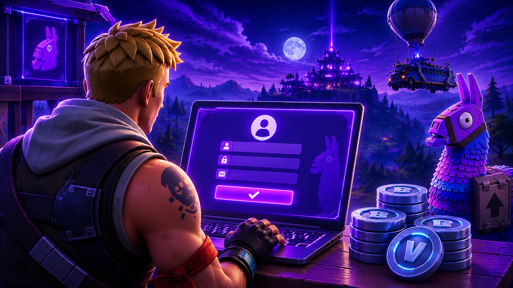 How to create a FortBux account