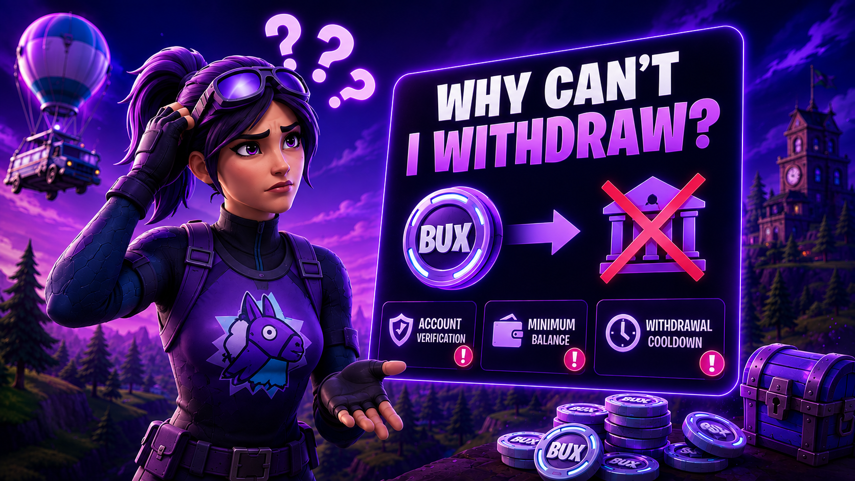 Why can't I withdraw?